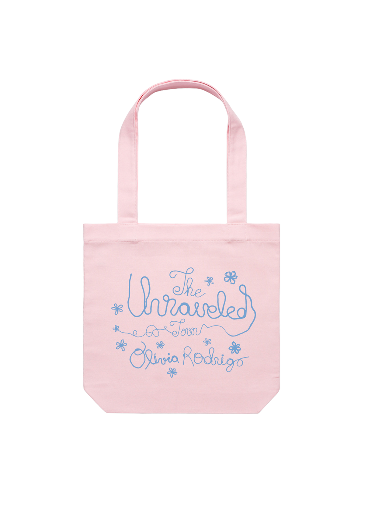 the unraveled tour tote bag