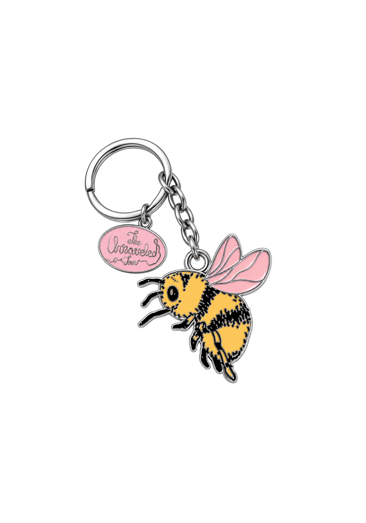 honeybee keychain