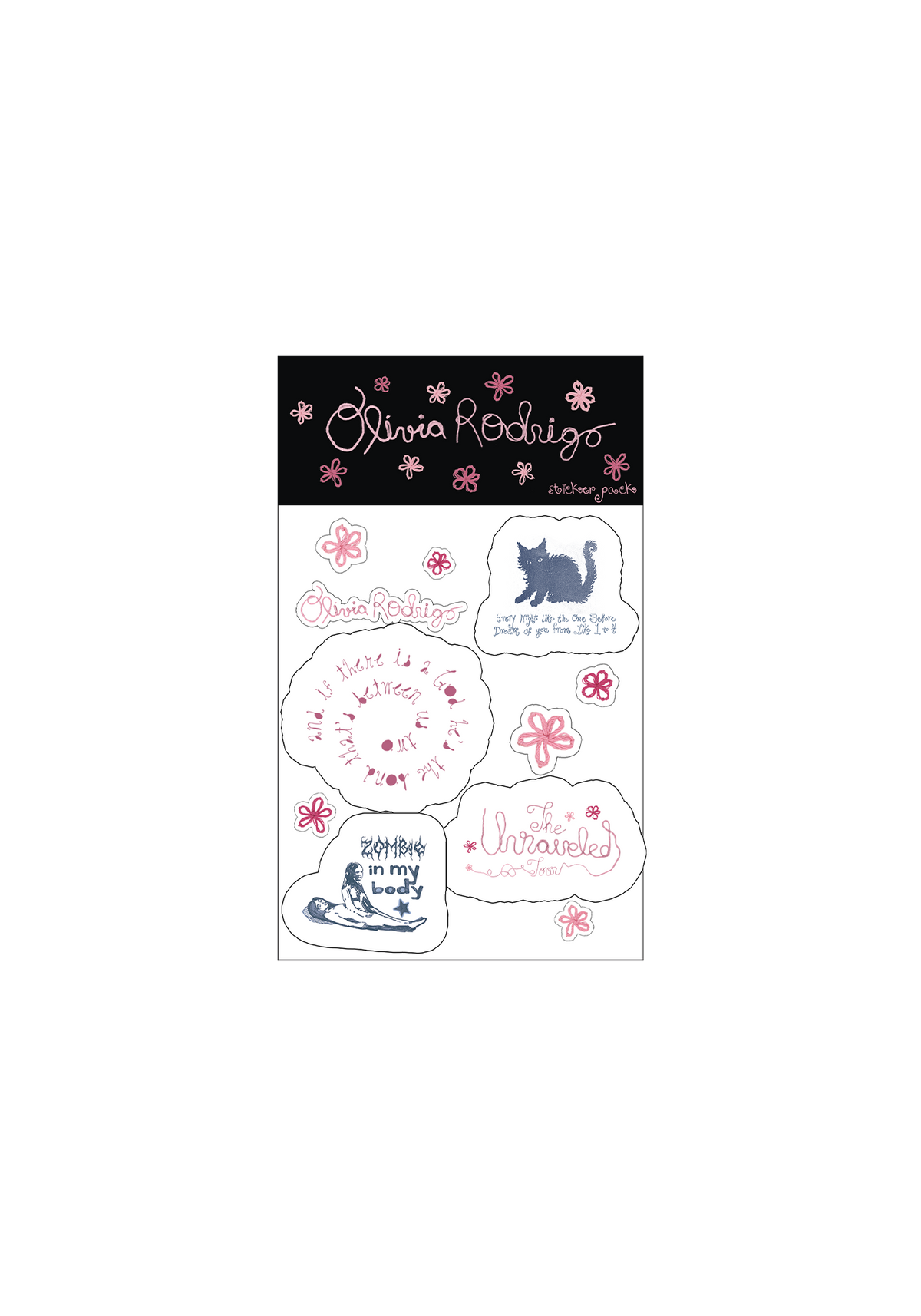 the unraveled tour sticker pack