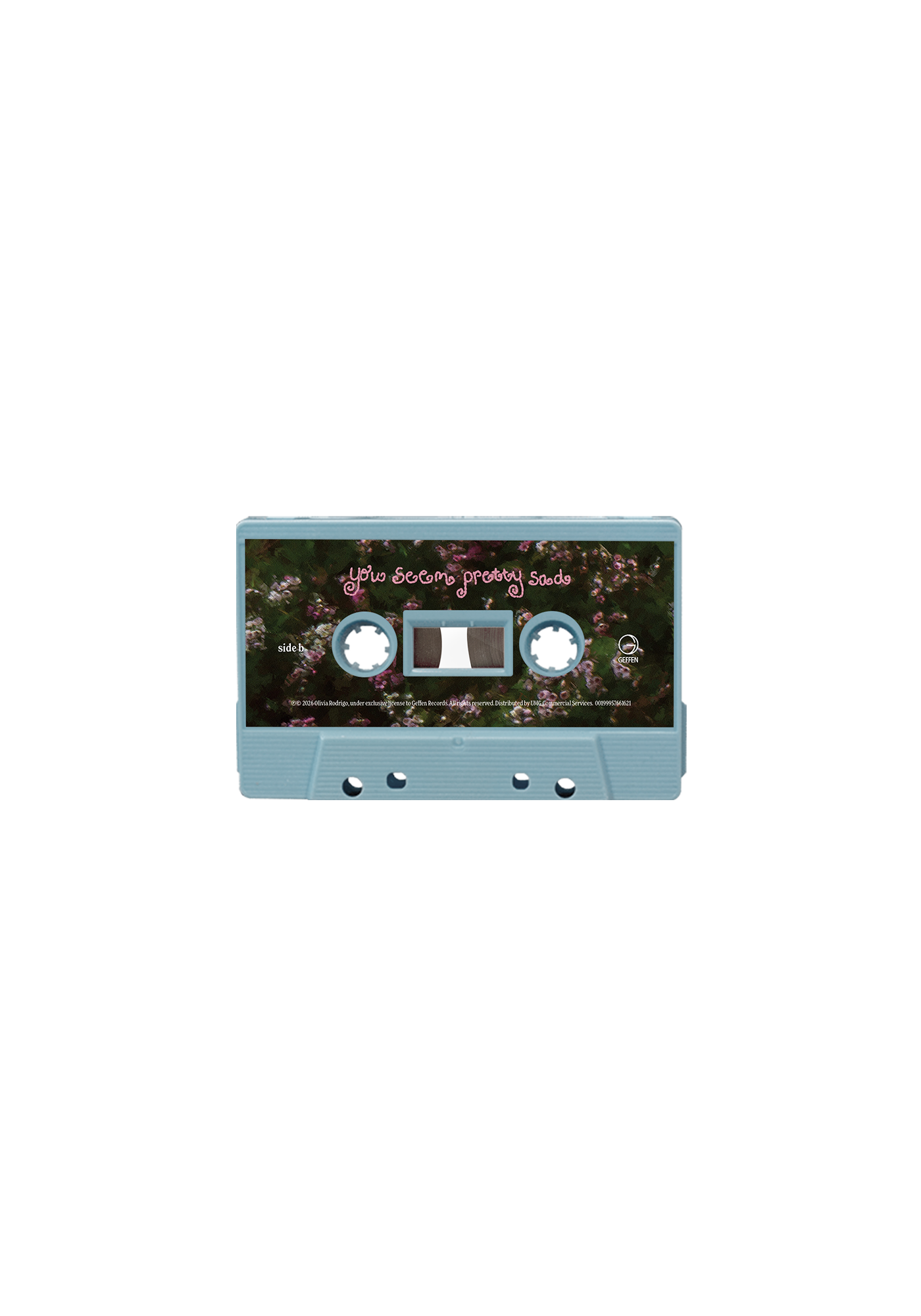 you seem pretty sad for a girl so in love - exclusive cassette baby blue