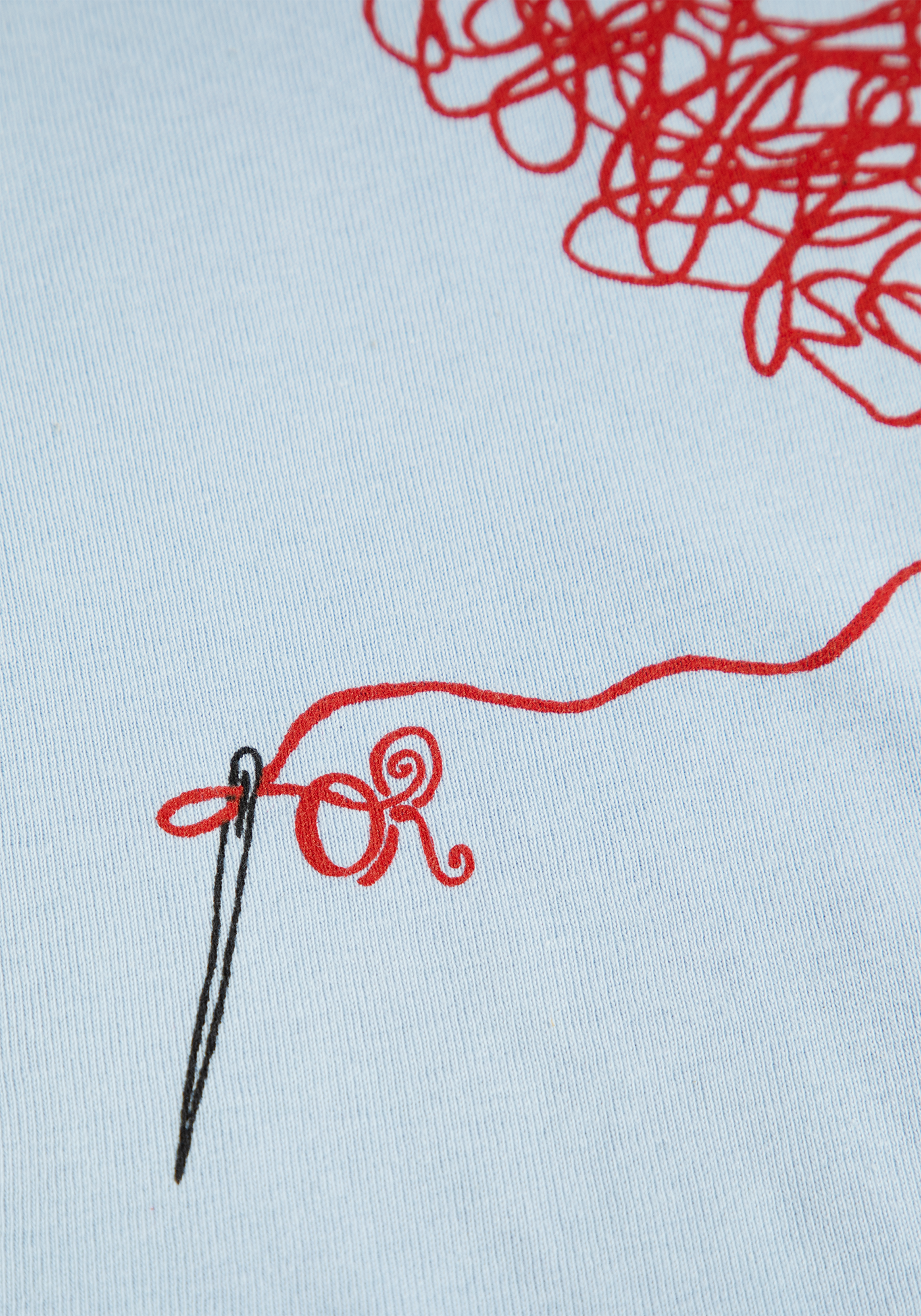 i'm unraveled women's baby tee