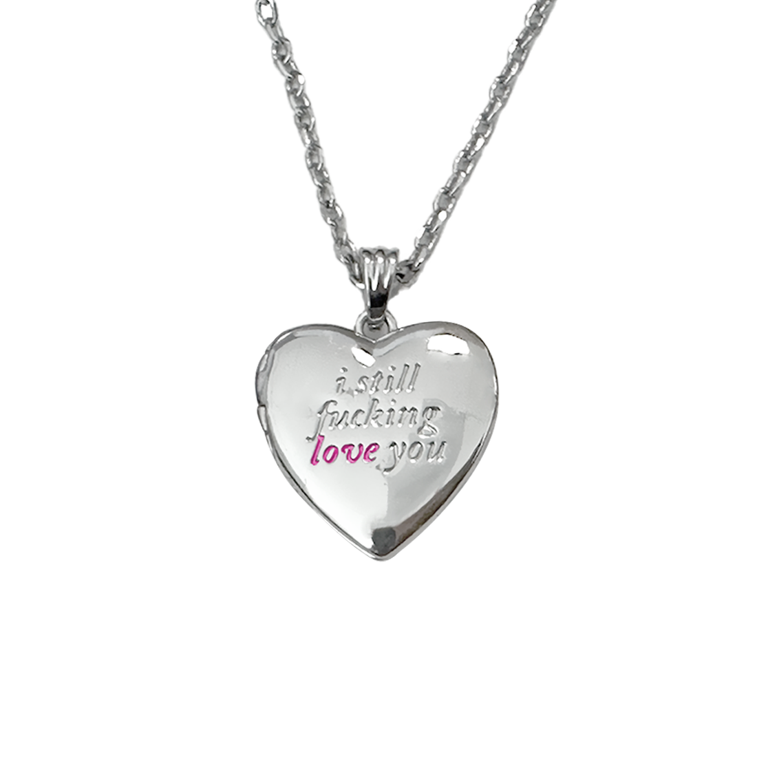 i still fucking love you locket