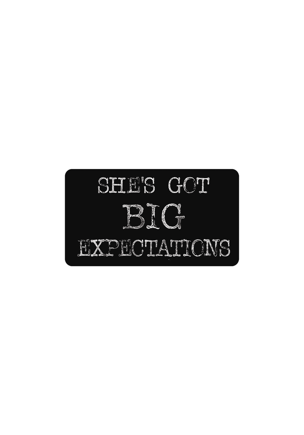 expectations sticker pack