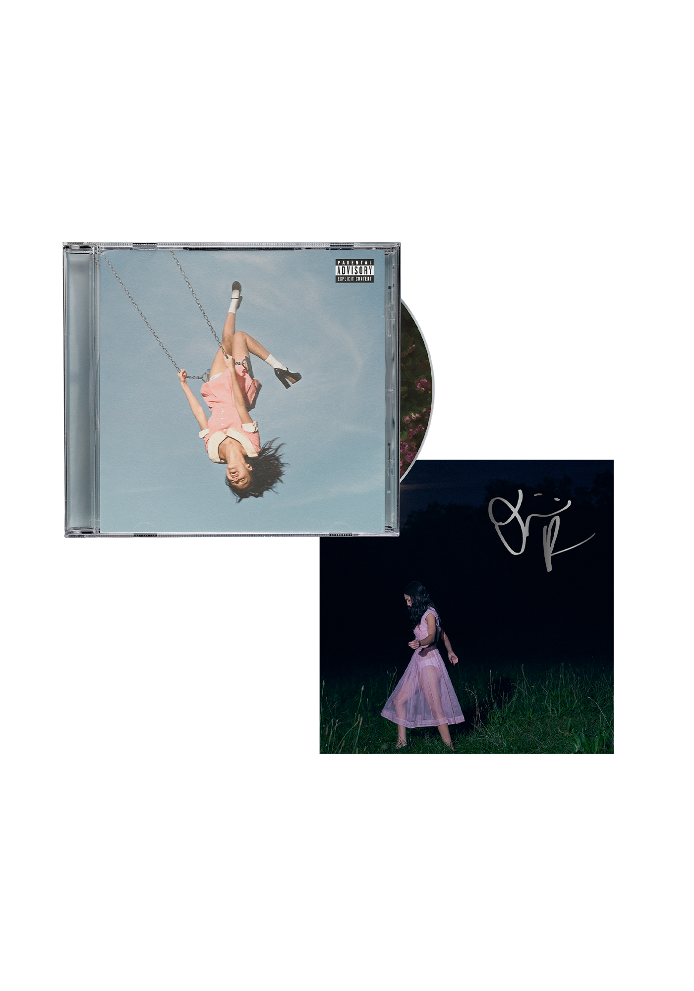 you seem pretty sad for a girl so in love - cd + carte dédicacée